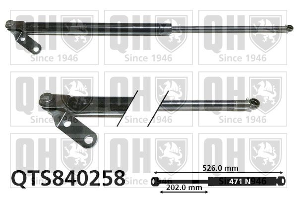 Amortecedor de tampa de porta-malas (de 3ª/5ª porta traseira) para Nissan Sunny III N14